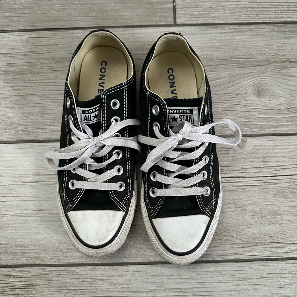 Converse Chuck Taylor All Star Black Low Top Shoes